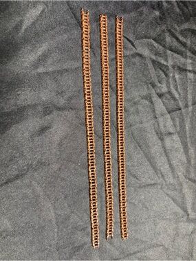 LEGO 119 Pcs Technic Small Reddish Brown Chain Links Track Parts Lot